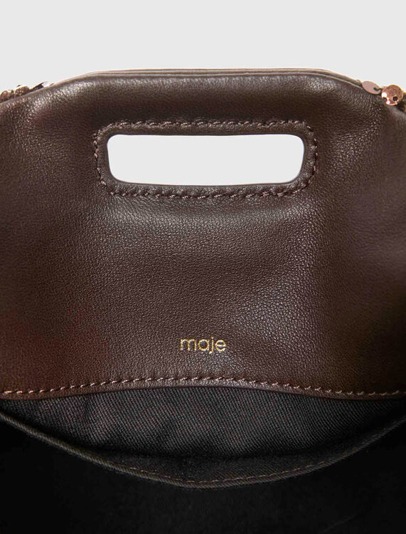 Sequinned Miss M mini bag -  - MAJE
