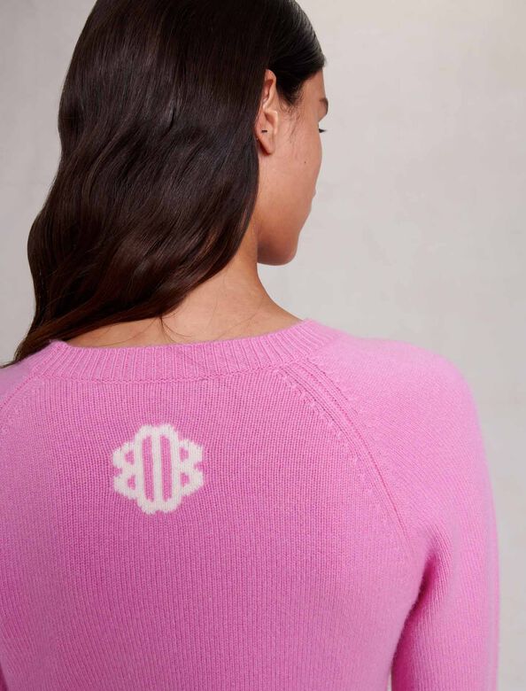 Cashmere jumper : Sweaters & Cardigans color Pink