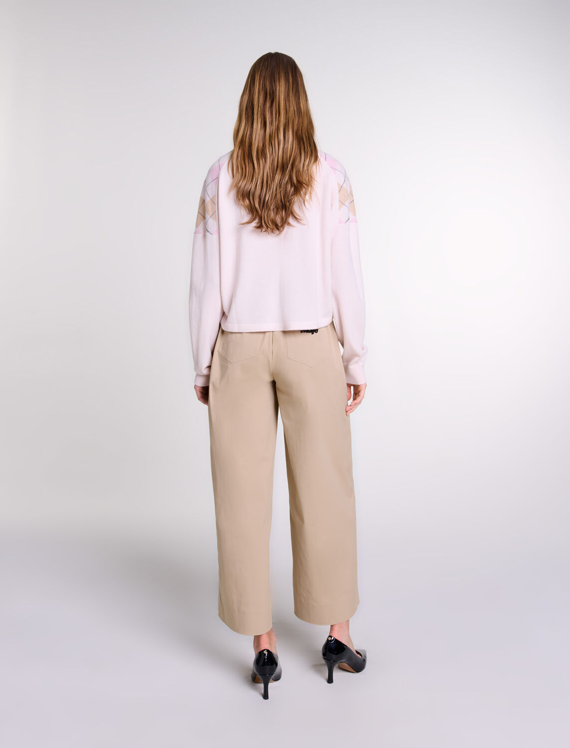Short wool-blend sweater - Fall-Winter Collection - MAJE