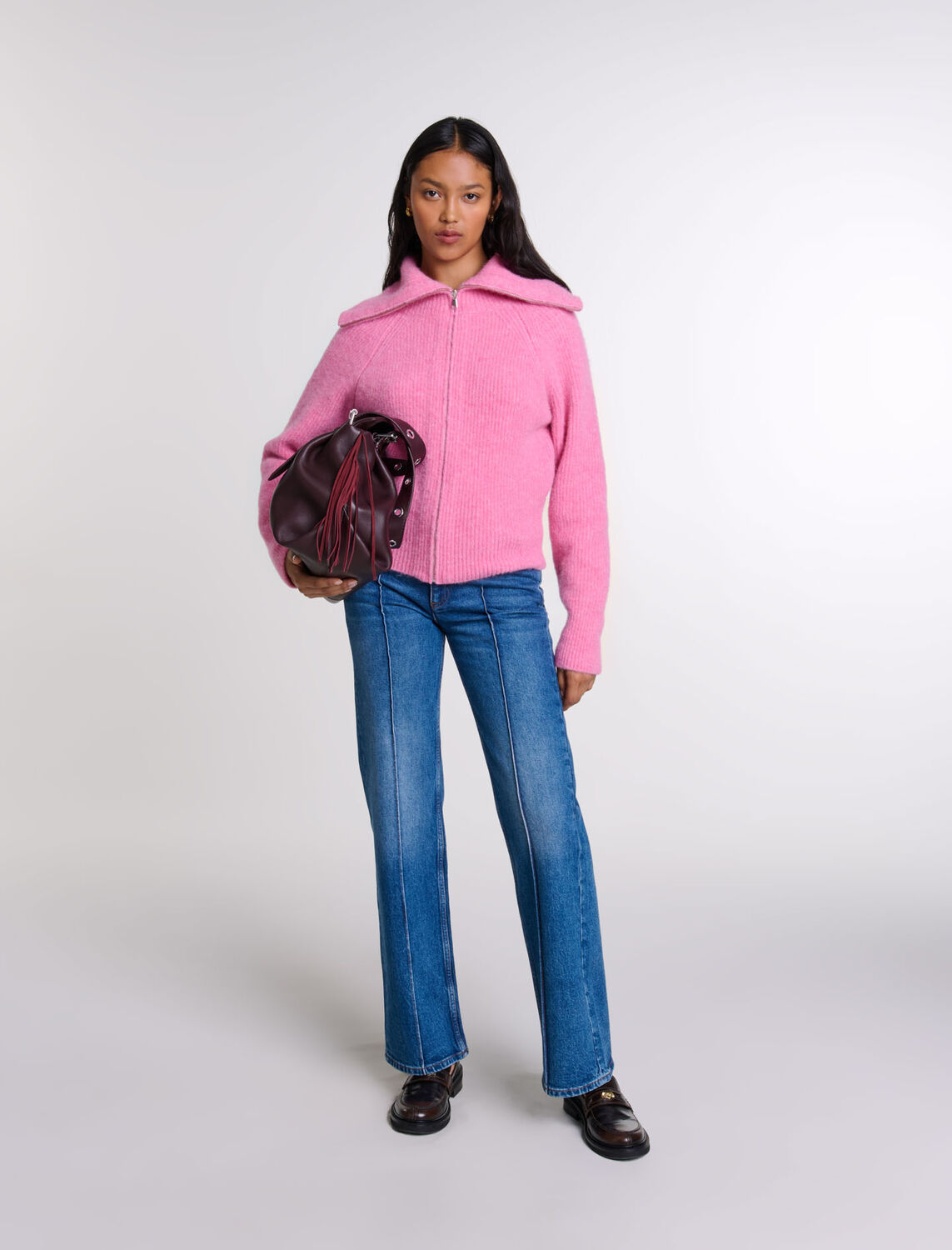 Wool-blend cardigan - Fall-Winter Collection - MAJE