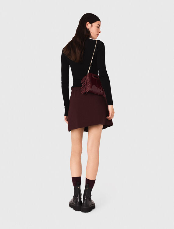 Short pleated skirt - Skirts & Shorts - MAJE