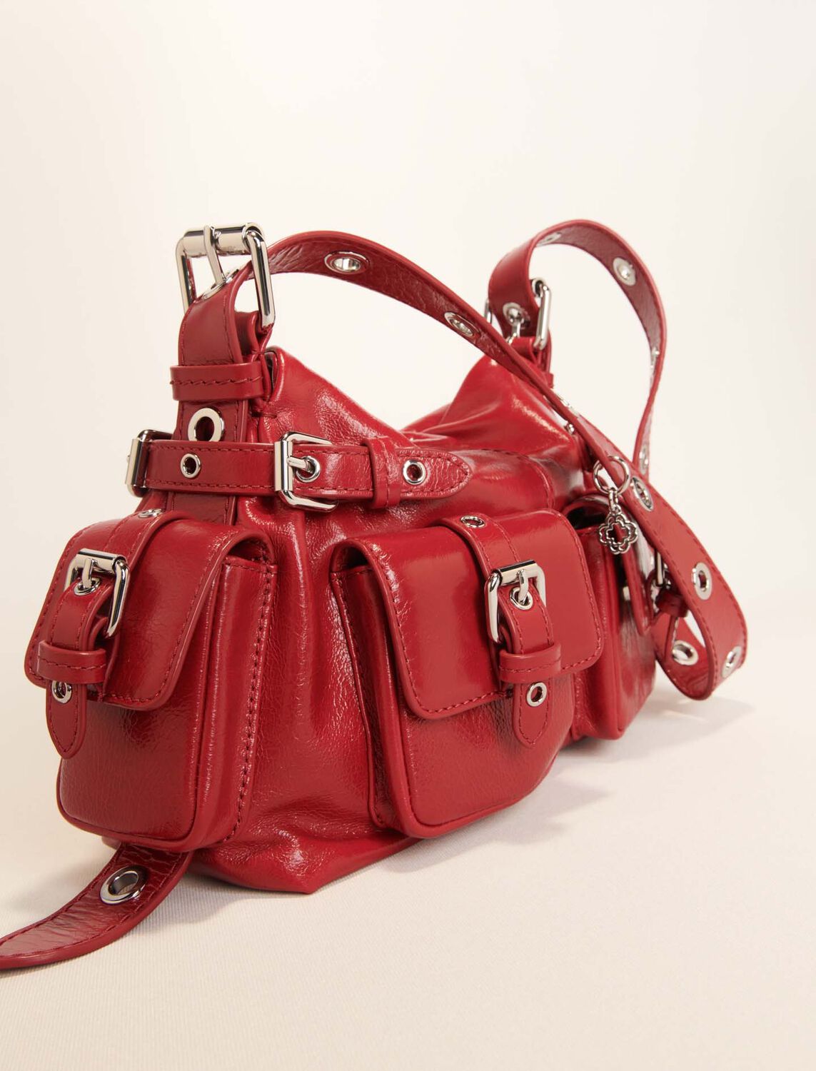 maje : M Bag 顏色 红色/RED