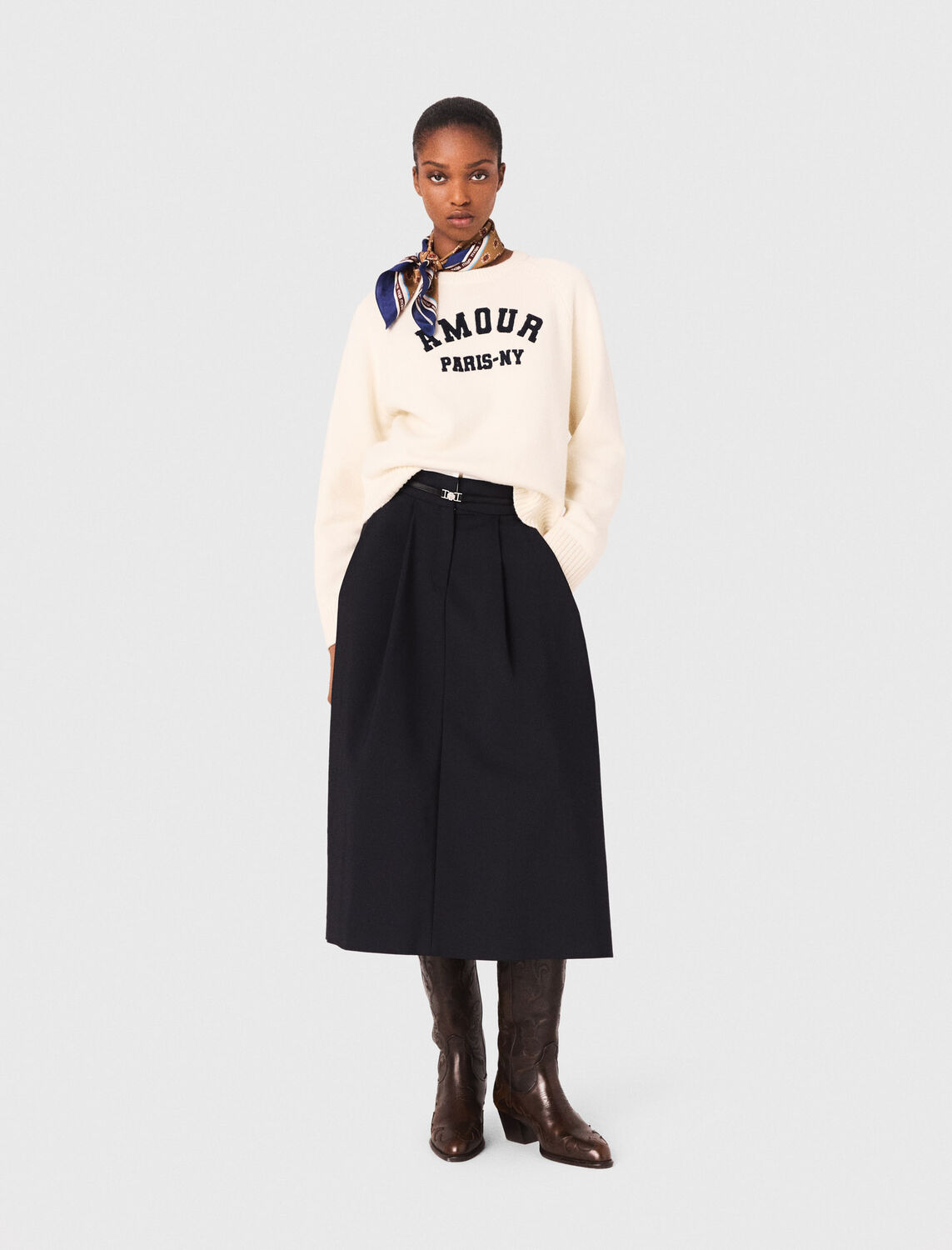 Wool jumper - Sweaters & Cardigans - MAJE