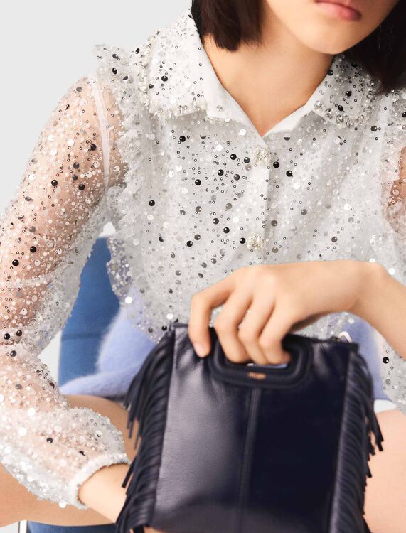 Tweed playsuit - Jumpshort & Jumpsuits - MAJE