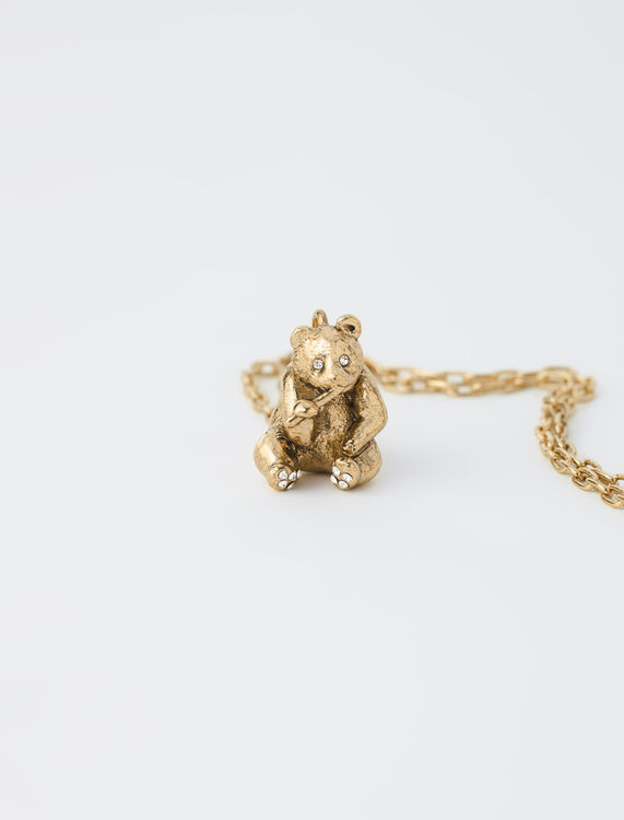 Panda animal necklace - Other Accessories - MAJE