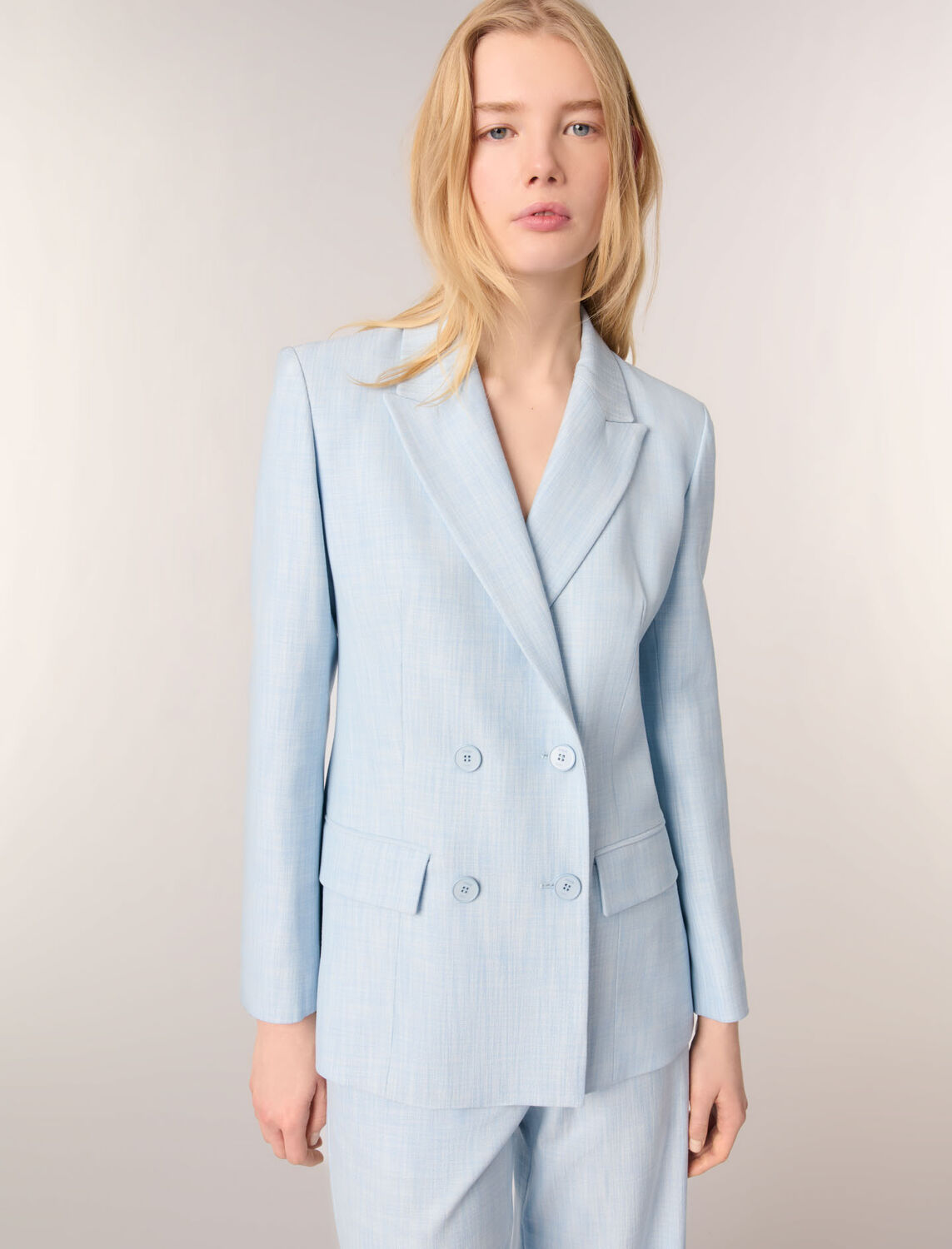 maje : readytowear-blazers 顏色 天蓝色/BLUE SKY