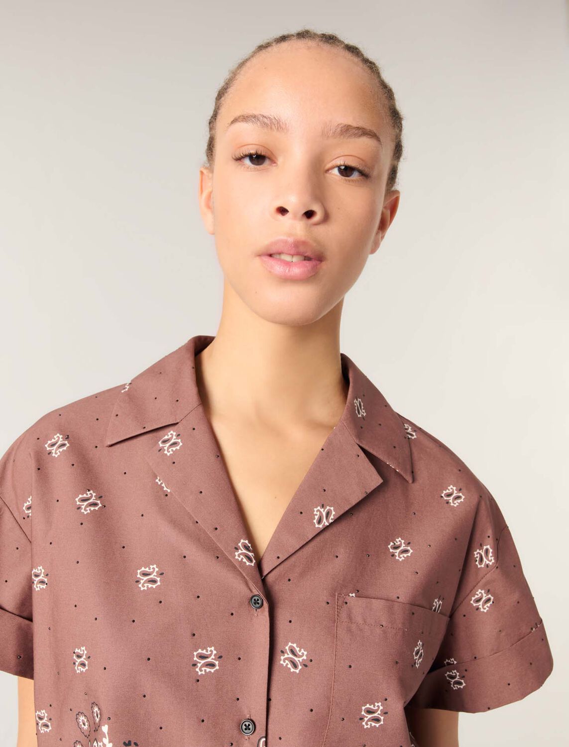 maje : Shirts 顏色 多色/