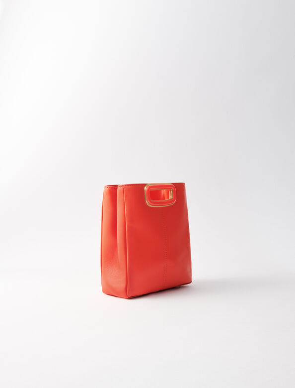 Leather mini M bag : Bags color 