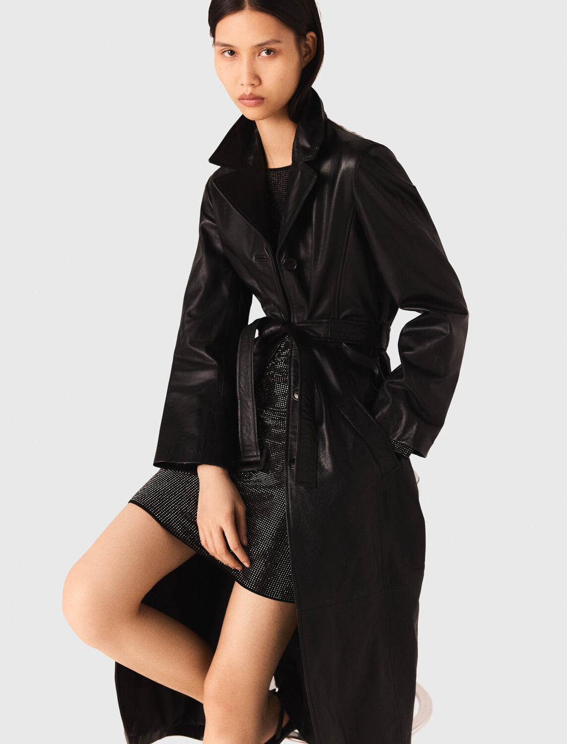 maje : Coats & Jackets 顏色 黑色/BLACK