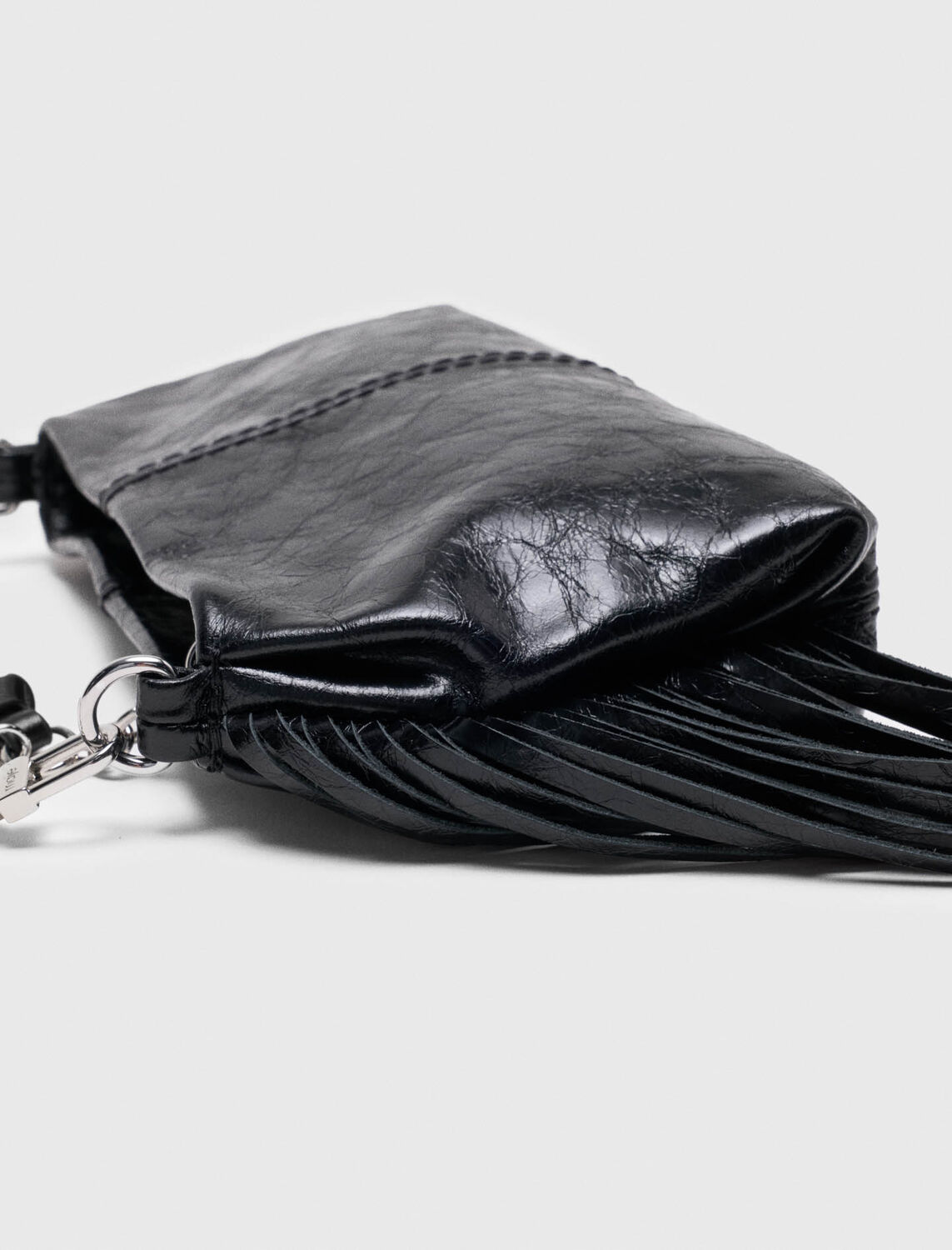 maje : Small leather goods color Black