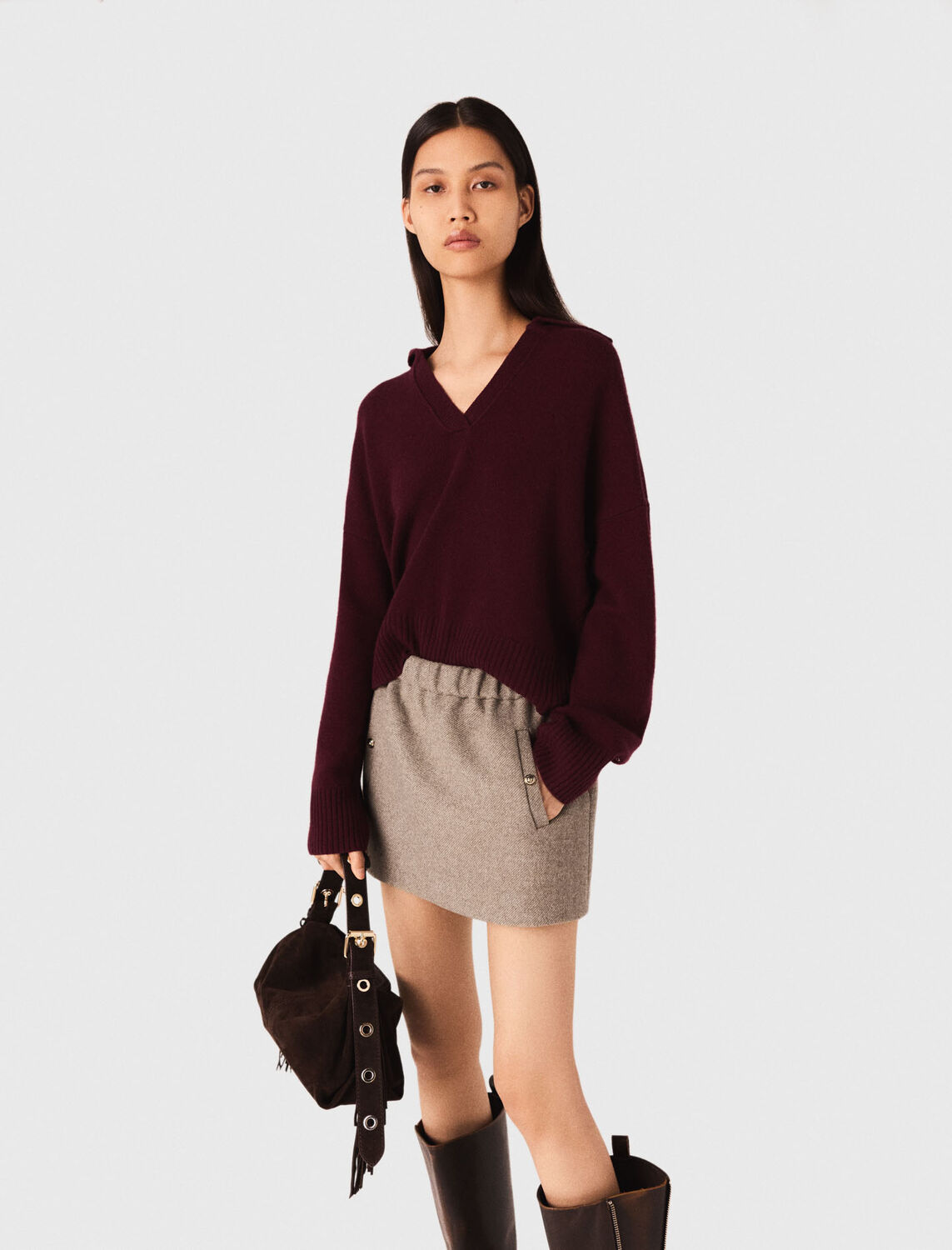 maje : Skirts & Shorts 顏色 米黄色/BEIGE