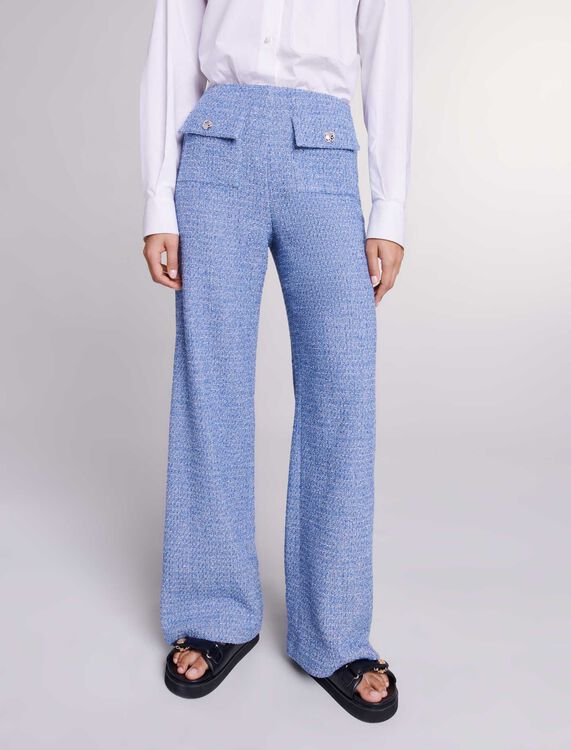 Tweed trousers - Trousers & Jeans - MAJE