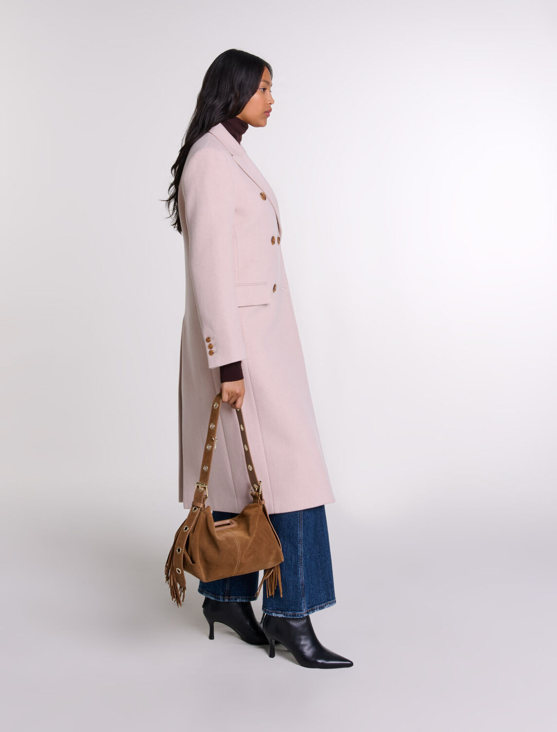 Long lined coat - Fall-Winter Collection - MAJE