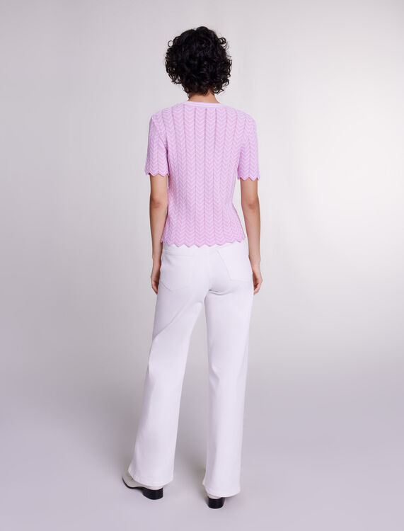 Openwork knit top - View All - MAJE
