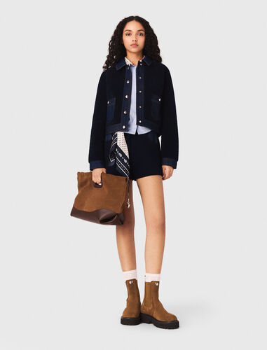 maje : readytowear-blazers 顏色 深蓝色/NAVY