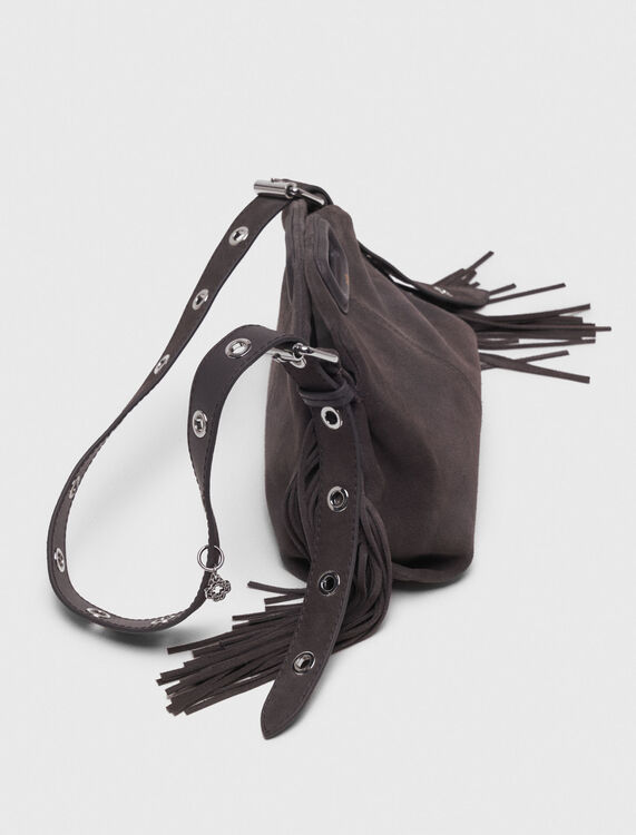 Miss M mini suede bag -  - MAJE