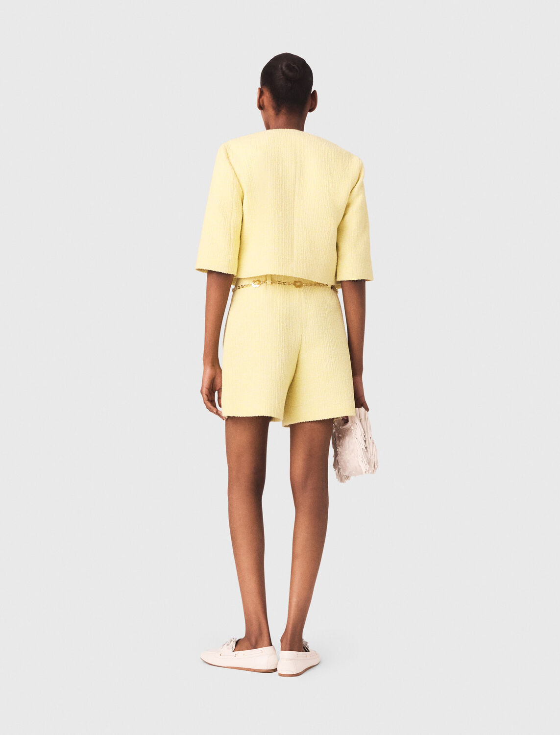 Tweed shorts - Skirts & Shorts - MAJE