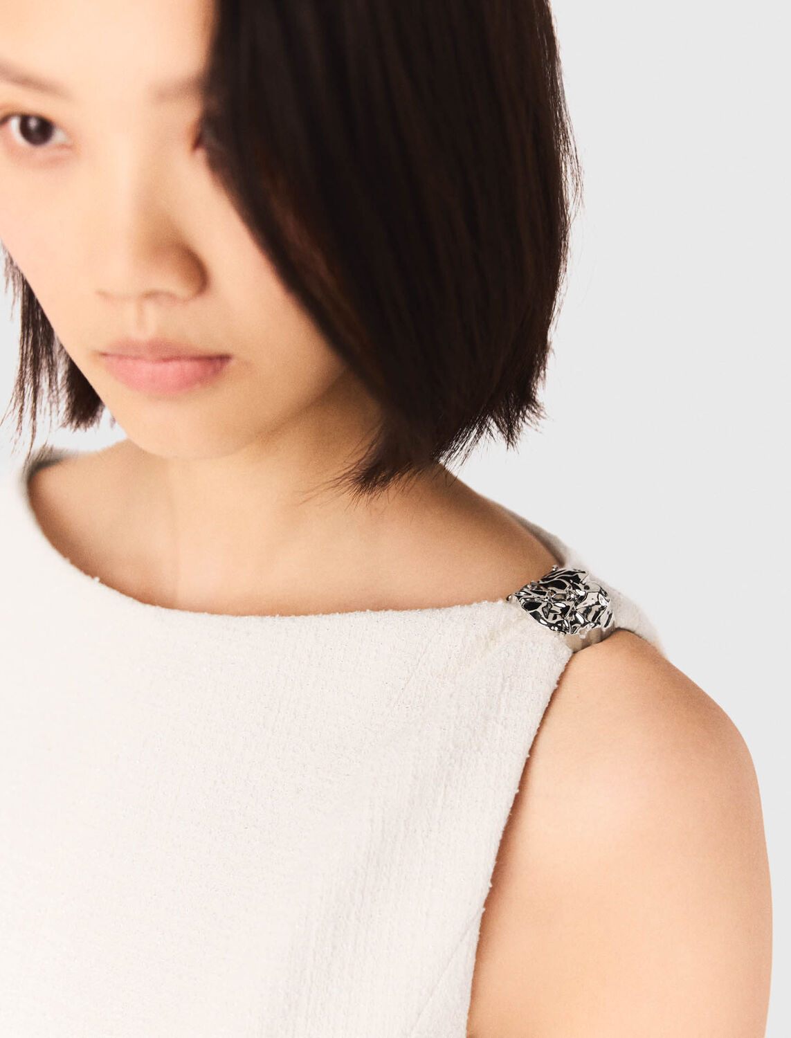 maje : Dresses 顏色 淡褐色/ECRU