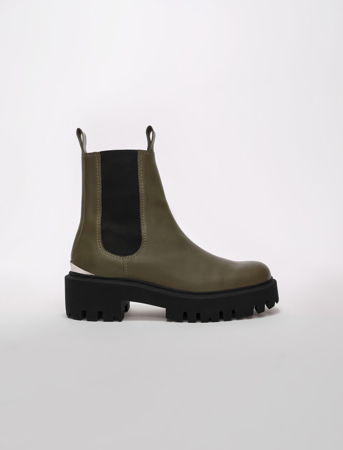 Platform Chelsea boots - Booties & Boots - MAJE