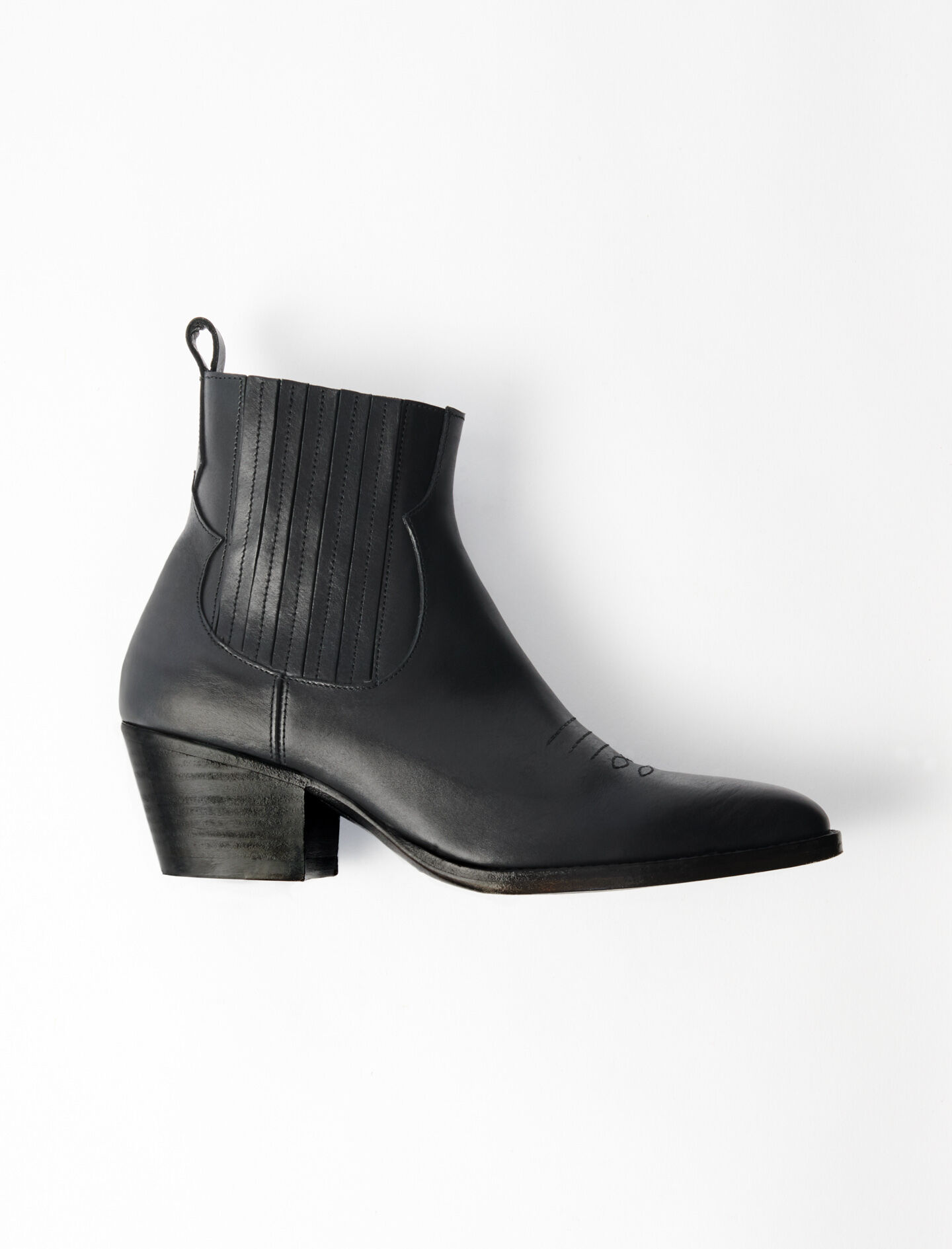 maje cowboy boots