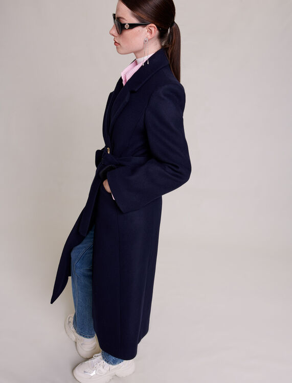 Long coat - Coats - MAJE