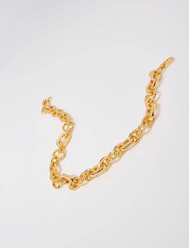 Link necklace : Jewelry color Gold