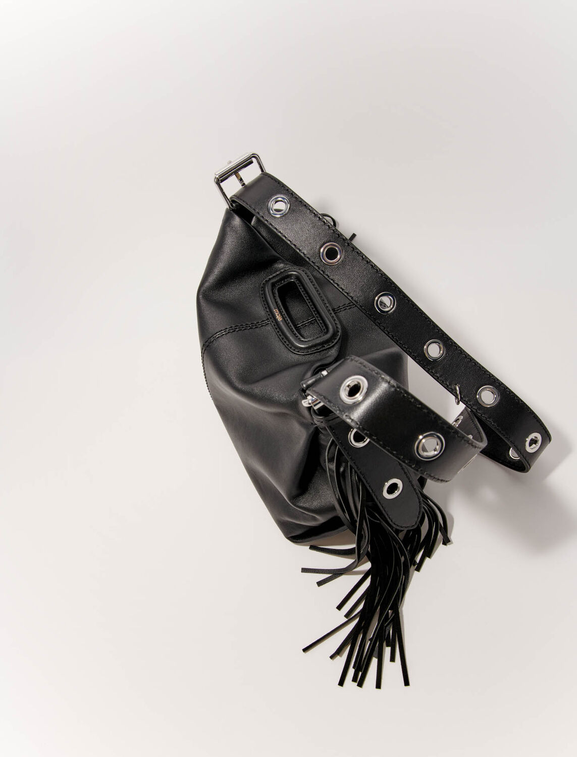 maje : M Bag 顏色 黑色/BLACK