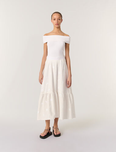 maje : Skirts & Shorts 顏色 白色/WHITE