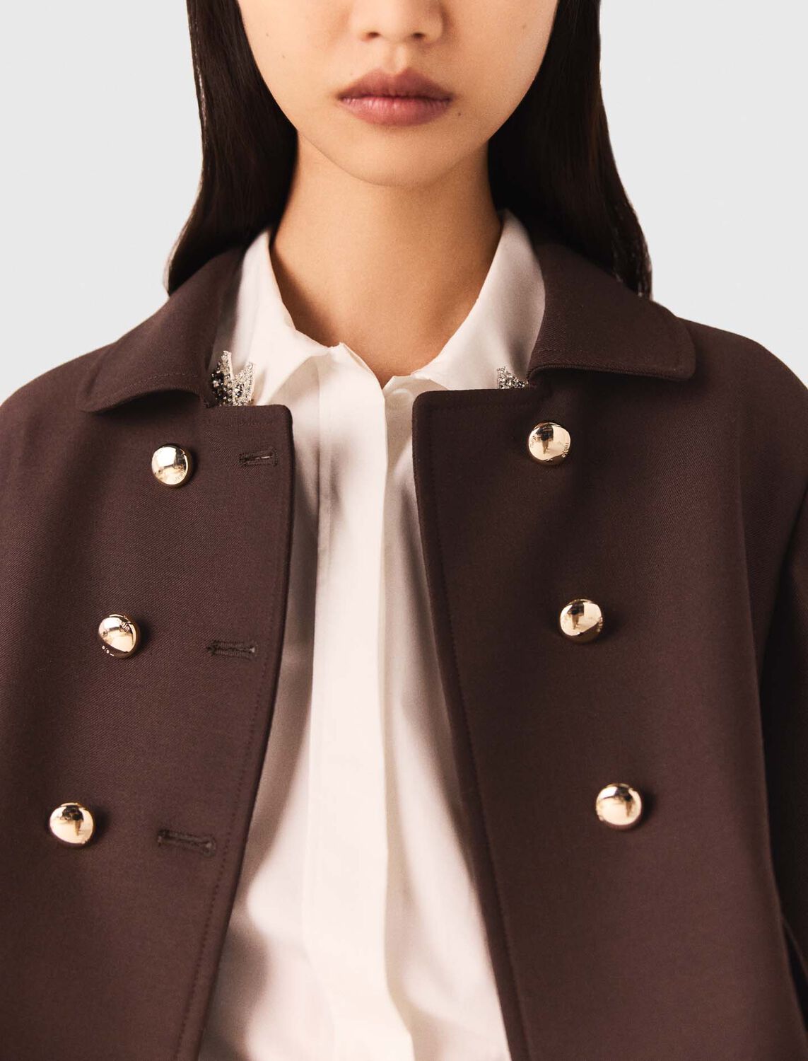 maje : readytowear-blazers 顏色 棕色/