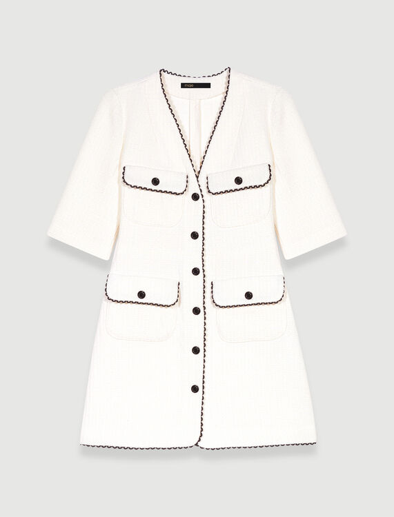 Buttoned dress - Dresses - MAJE