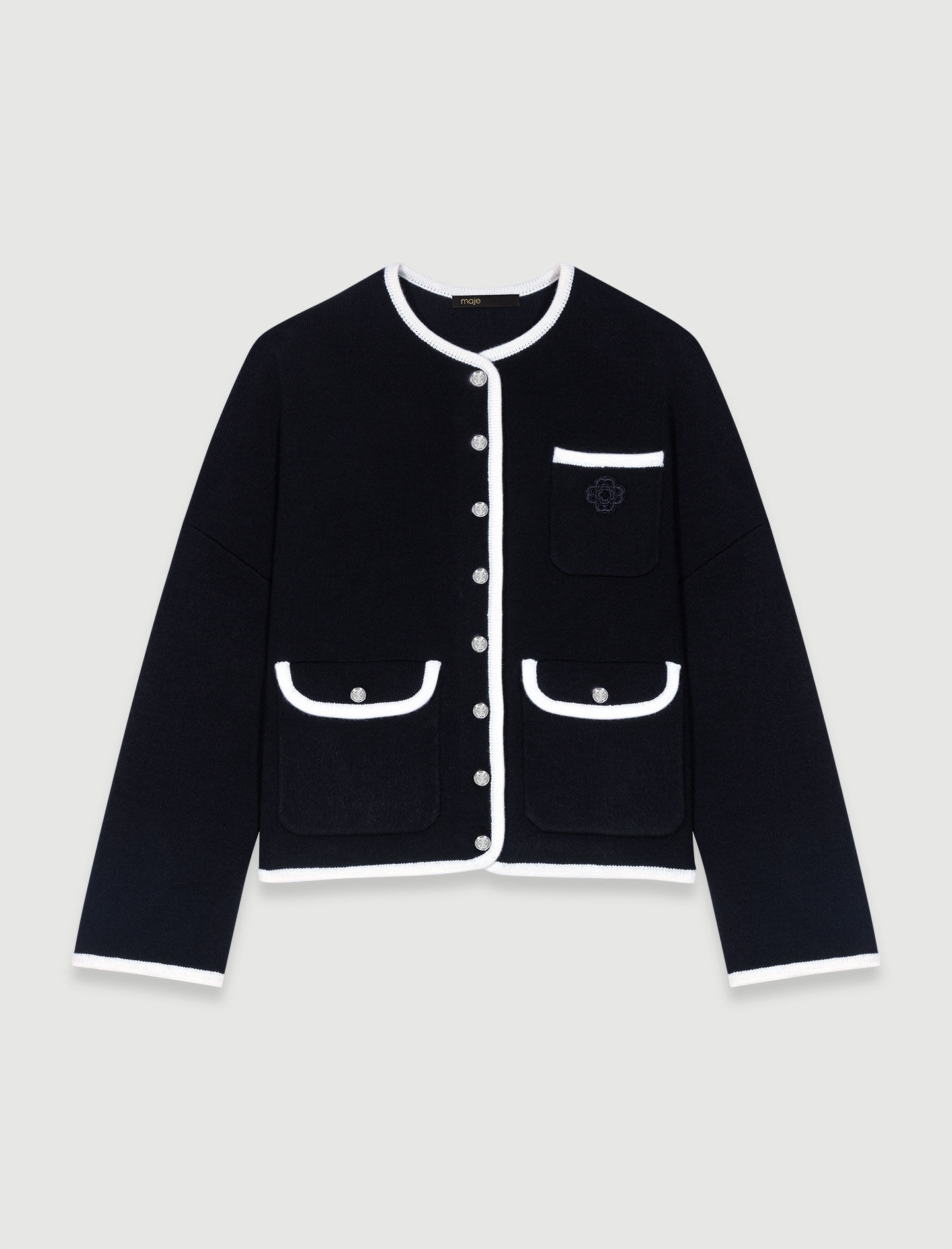 Women s Knitting cardigan Maje Knitting cardigan Online HongKong
