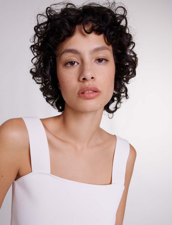 Knit crop top - Tops - MAJE