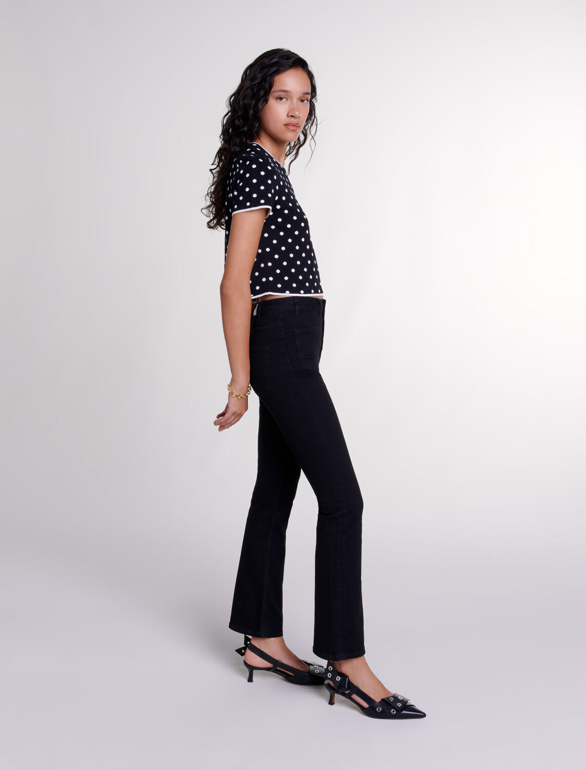 Fancy knit top - Fall-Winter Collection - MAJE