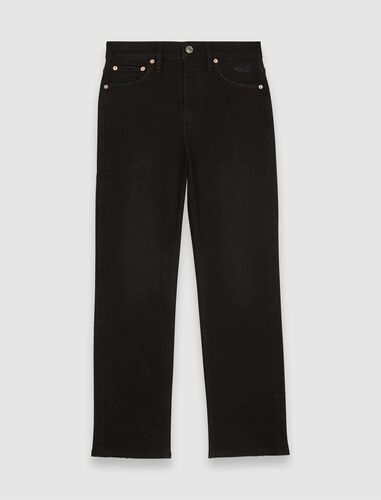 Slim-fit jeans : Trousers & Jeans color Black