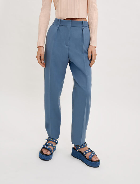 Straight suit trousers : Trousers & Jeans color 