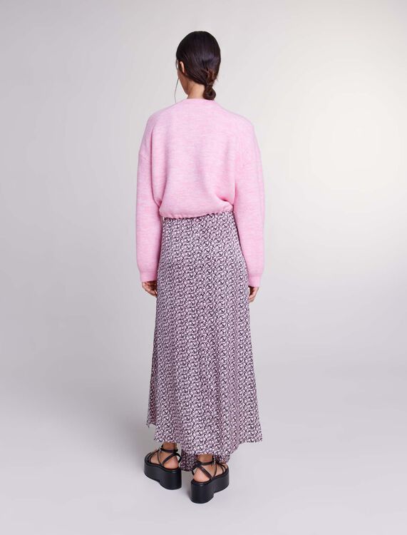 Cropped knit jumper with drawstring - View All - MAJE
