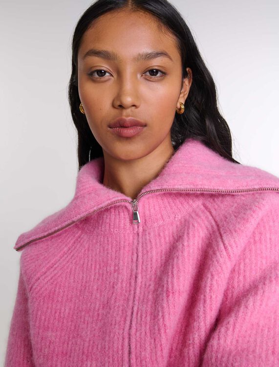 Wool-blend cardigan - Fall-Winter Collection - MAJE