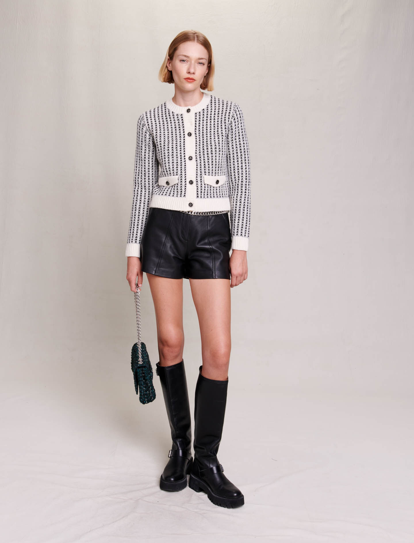 Women s Knitting cardigan Maje Knitting cardigan Online HongKong