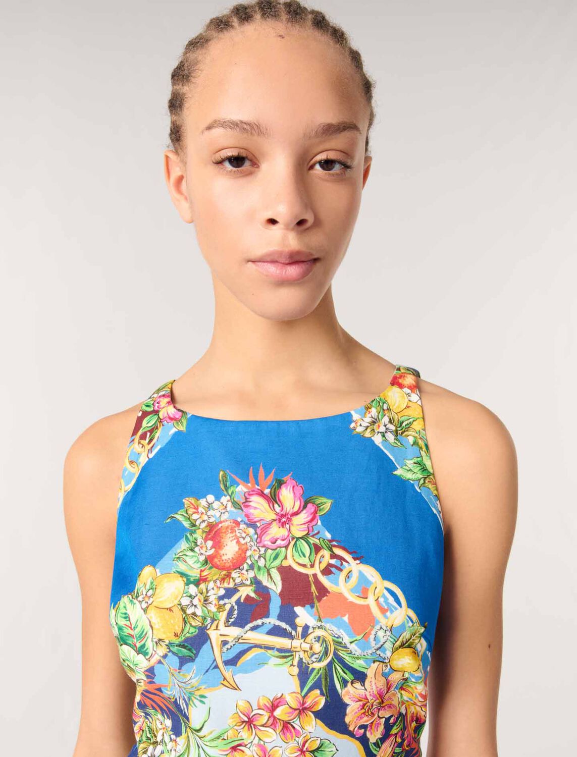 Patterned shift dress : Dresses color Multicolor floral print