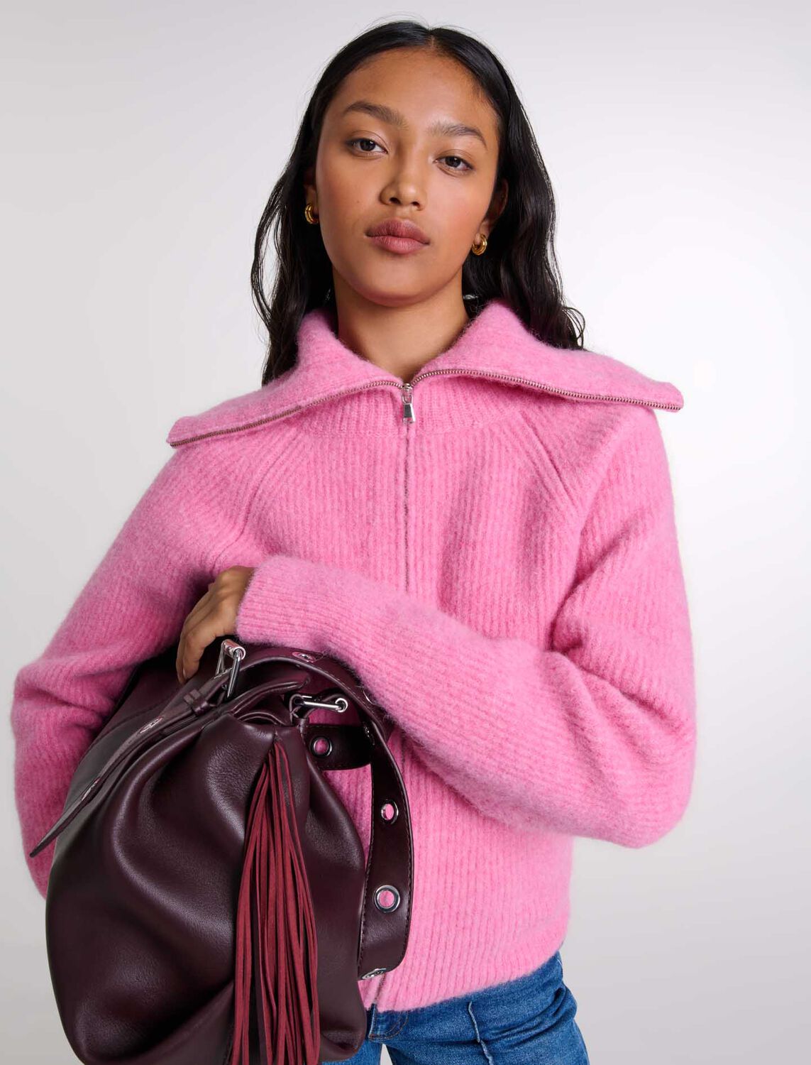 Wool-blend cardigan : Fall-Winter Collection color 