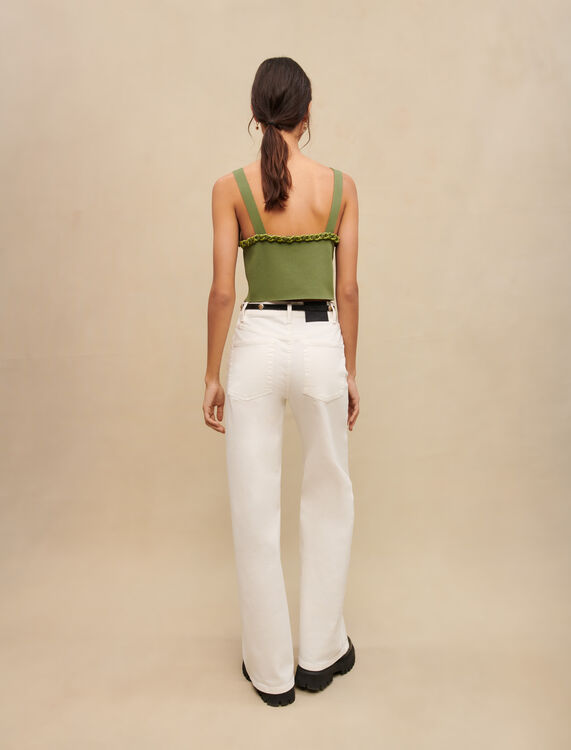 Backless crop top - Up to 50% off - MAJE