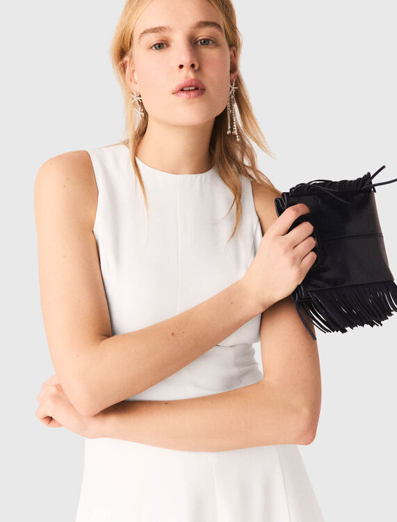 Backless midi dress - Dresses - MAJE