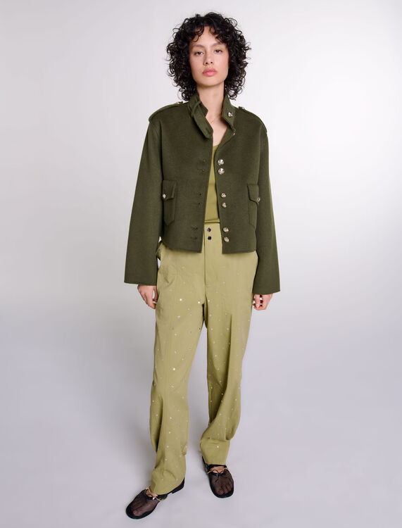 Double-sided jacket - Fall-Winter Collection - MAJE
