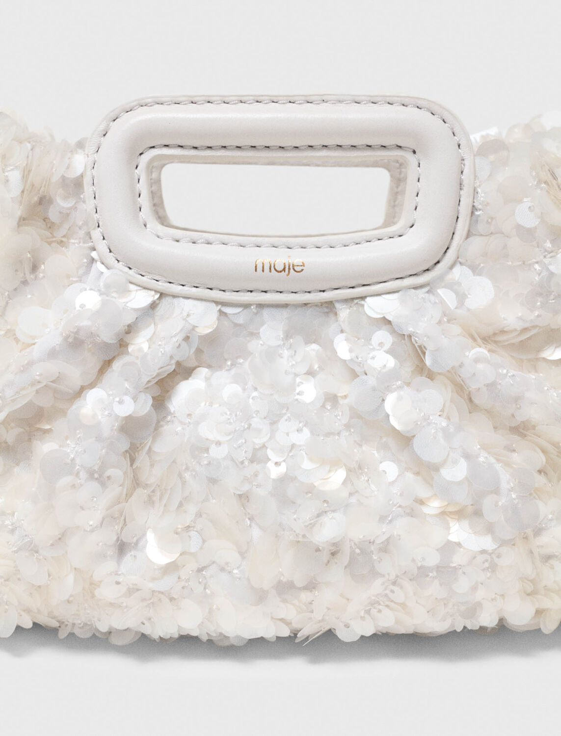 Milpli mini sequin clutch -  - MAJE