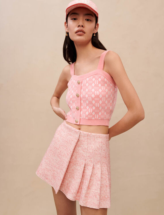 Pink mini skirt - Lunar New Year - MAJE