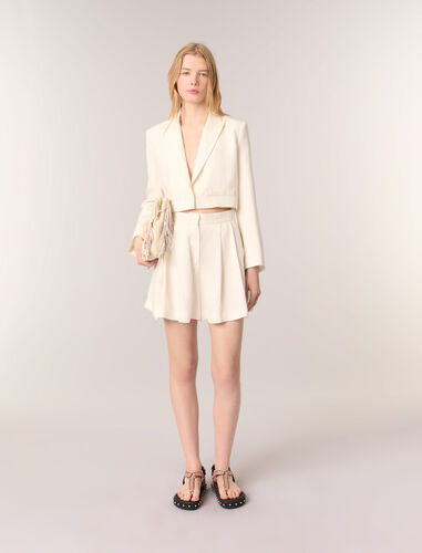 maje : readytowear-blazers 顏色 淡褐色/ECRU