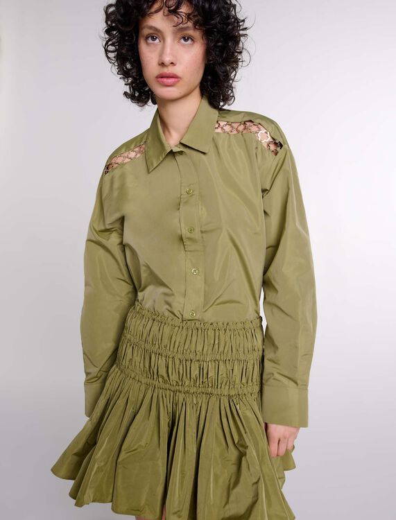 Openwork shirt - Fall-Winter Collection - MAJE