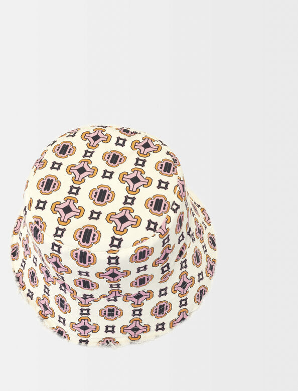 Printed cotton bucket hat : Other Accessories color 