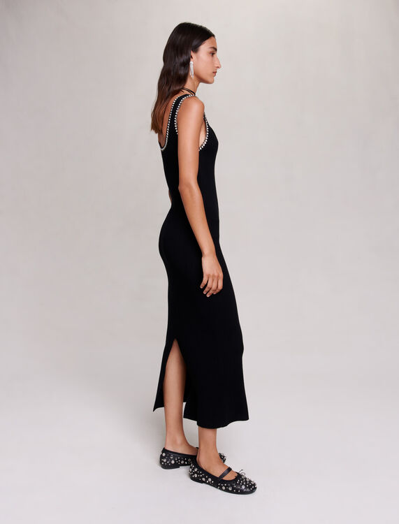 Knit maxi dress - Dresses - MAJE