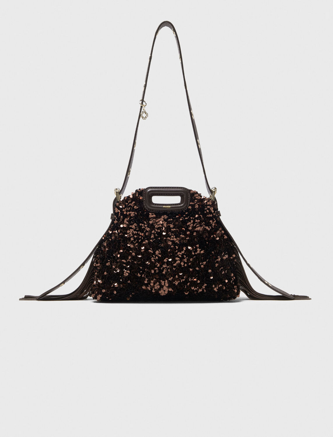 Sequinned Miss M mini bag -  - MAJE